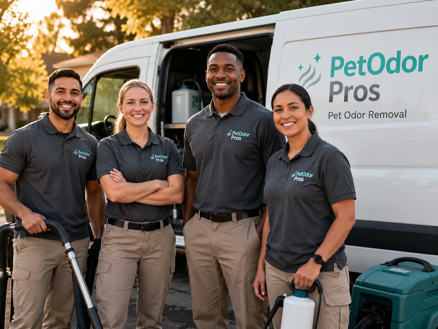 Pet Odor Removal team serving Warren, IL